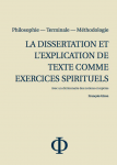 La dissertation et l'explication de texte comme exercices spirituels vignette