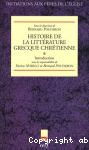 Histoire de la littérature grecque chrétienne vignette