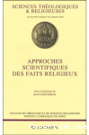 Approches scientifiques des faits religieux vignette