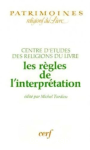 Les règles de l'interprétation (Centre d'études des religions du livre) vignette